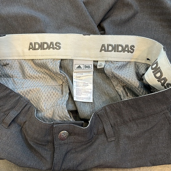 MEN’S ADIDAS GOLF Ultimate365 Herringbone Woven Shorts Size 34 - Picture 7 of 9